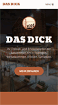 Mobile Screenshot of das-dick.com